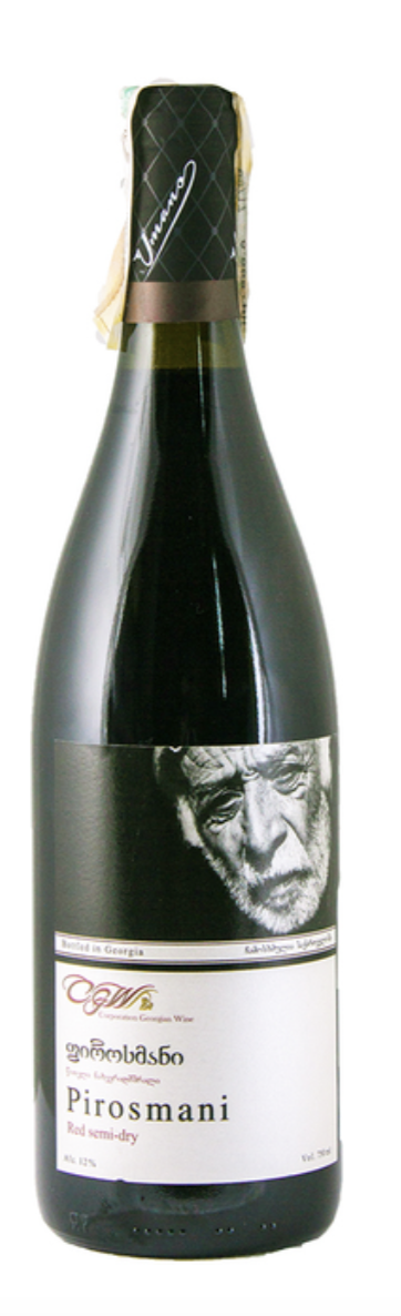 Вино Pirosmani червоне напівсухе 0.75Umano ТМ 12%